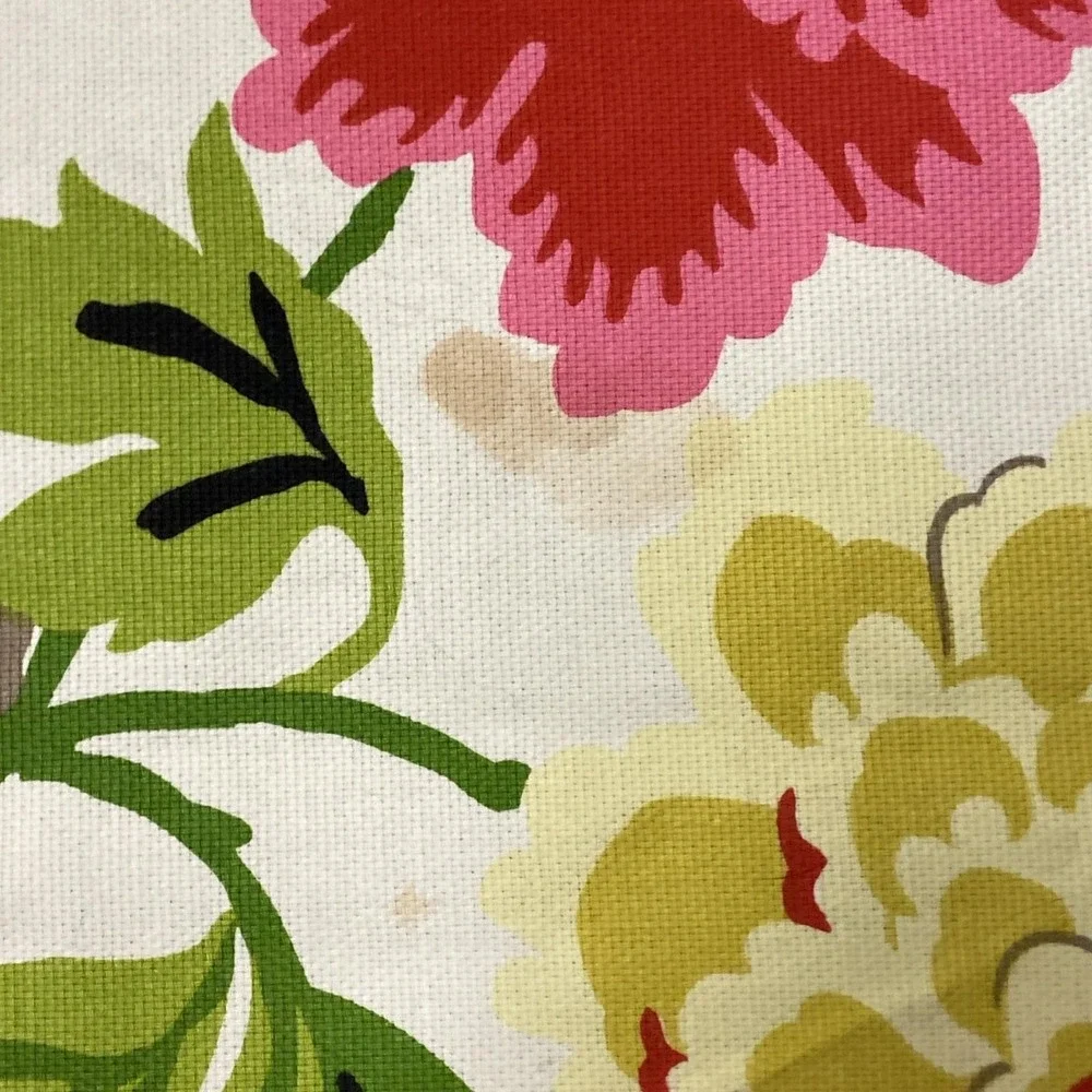 (1) Waverly Celeste Spring Birds Curtain Panel 50